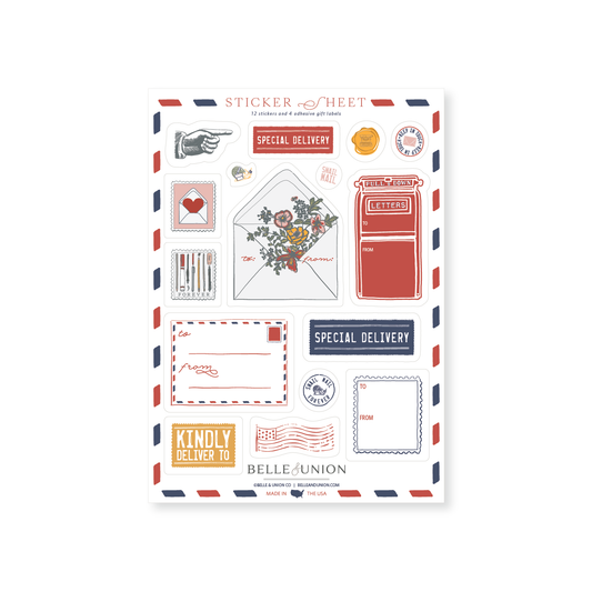 Snail Mail Forever Sticker Sheet