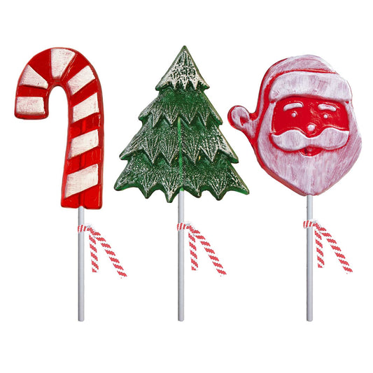 Frosted Holiday Workshop Lollipops