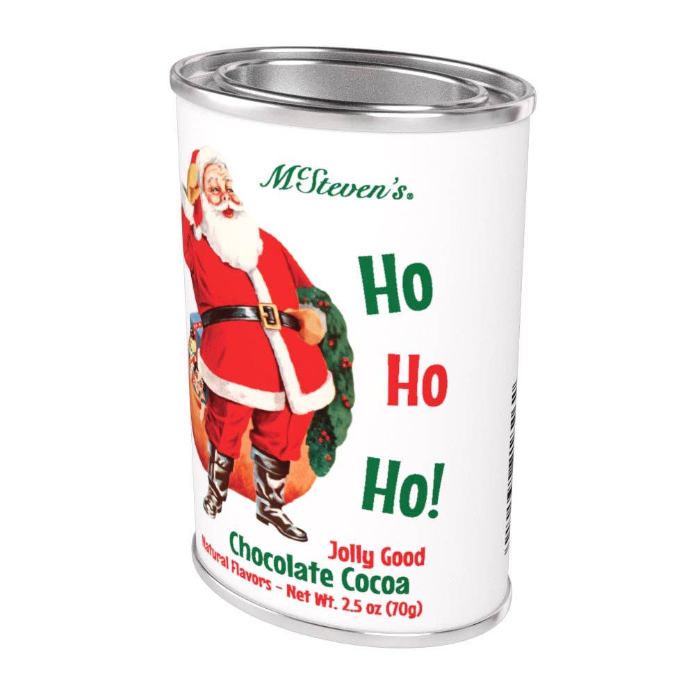Vintage Santa Ho Ho Ho! Jolly Good Choc. Cocoa (2.5oz Tins)