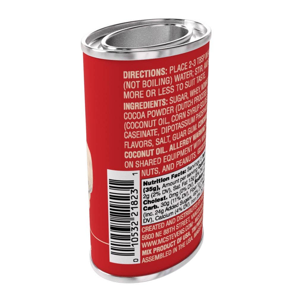 Vintage Santa's Favorite Peppermint Cocoa (2.5oz Tins)