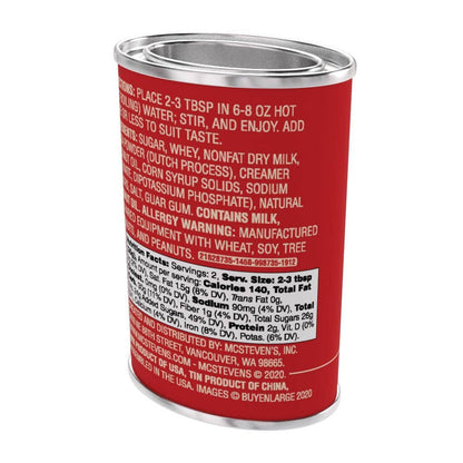 Vintage Santa's Favorite Peppermint Cocoa (2.5oz Tins)