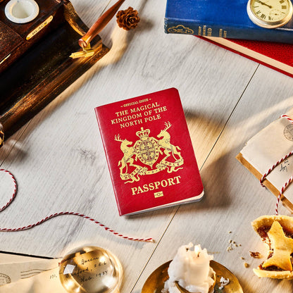 Santa Claus Christmas Passport & Stocking Filler