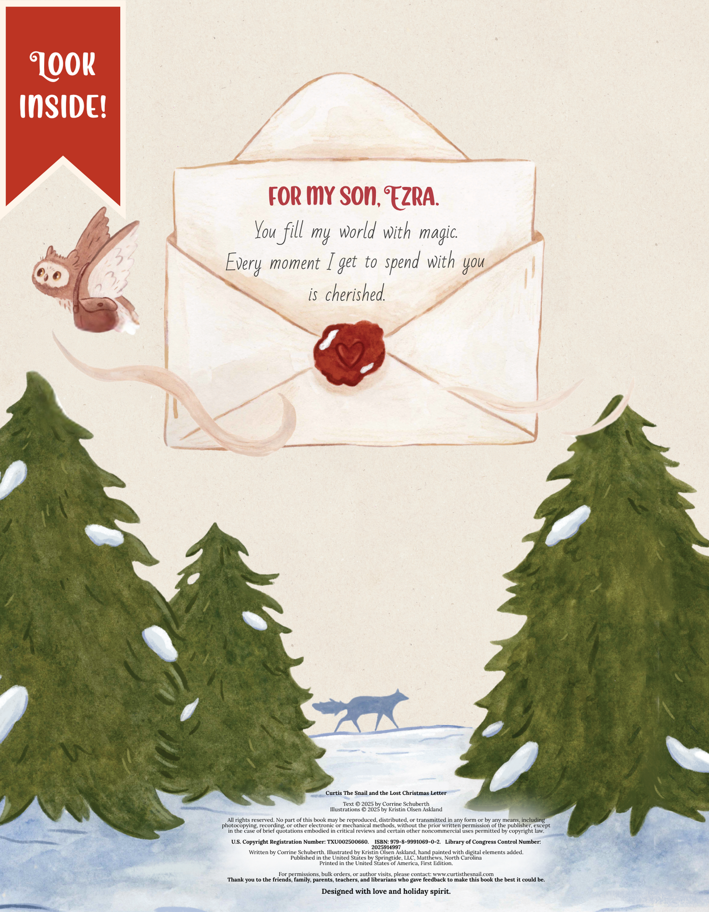 Curtis The Snail & The Lost Christmas Letter