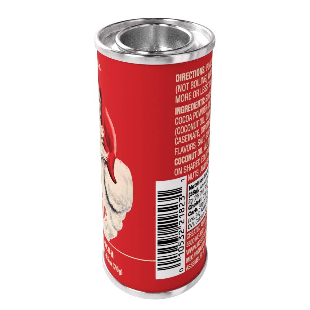 Vintage Santa's Favorite Peppermint Cocoa (2.5oz Tins)
