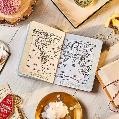 Santa Claus Christmas Passport & Stocking Filler