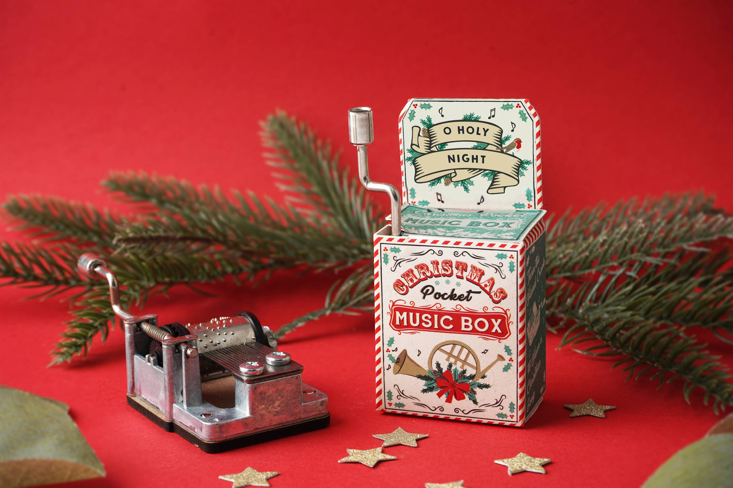 Christmas Music Box - 'Santa Clause Is Coming...'